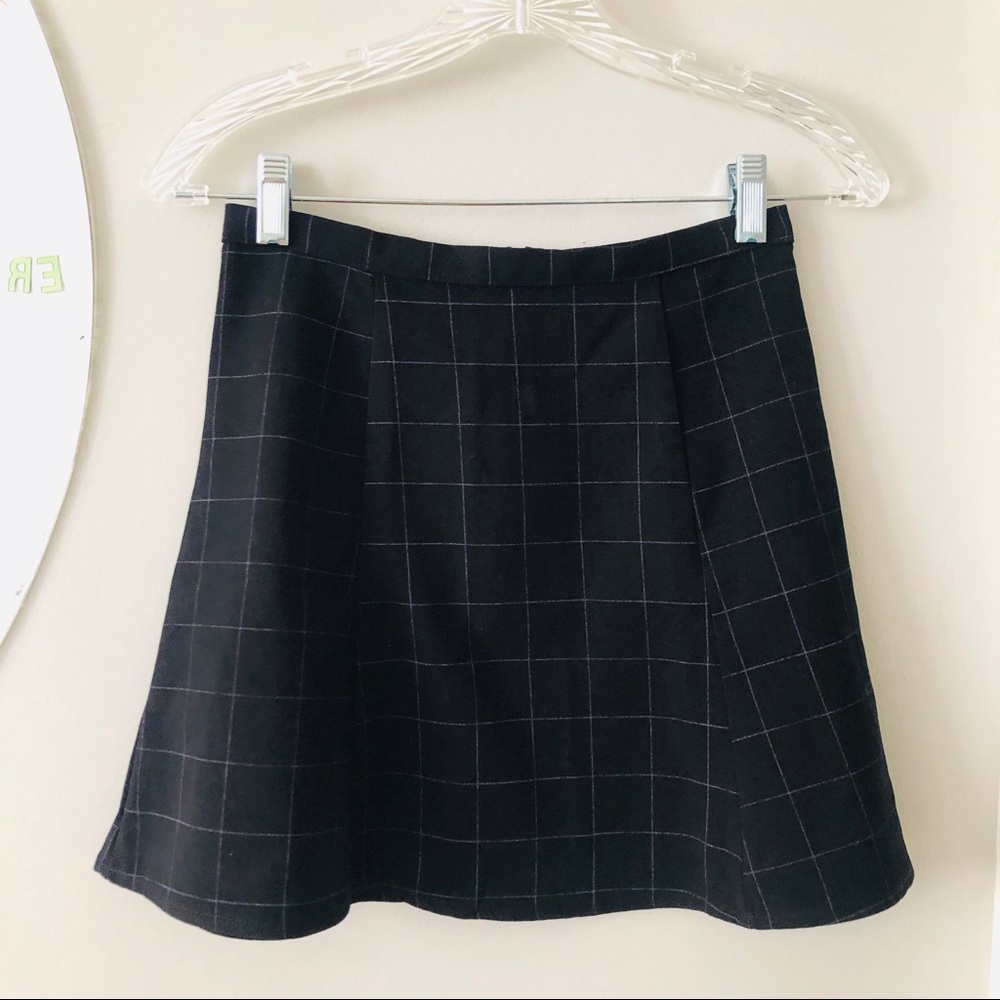 american apparel | 🔳 grid skirt 🔳